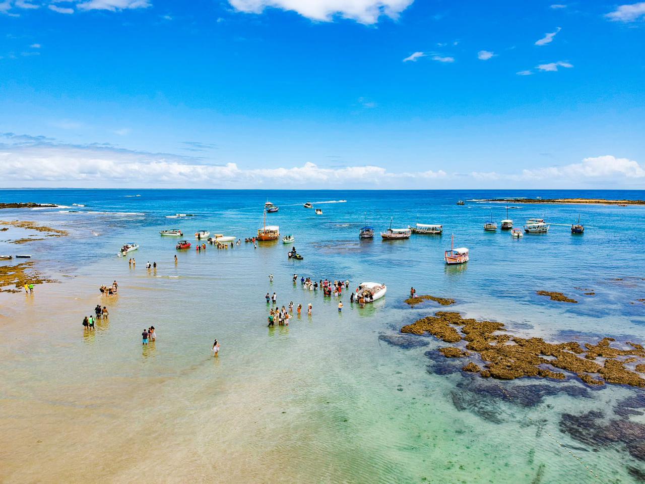 Passeio de Lancha - Morro de São Paulo - VOLTA À ILHA DE TINHARÉ
